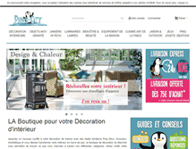 Tablet Screenshot of boutique.ping-deco.fr